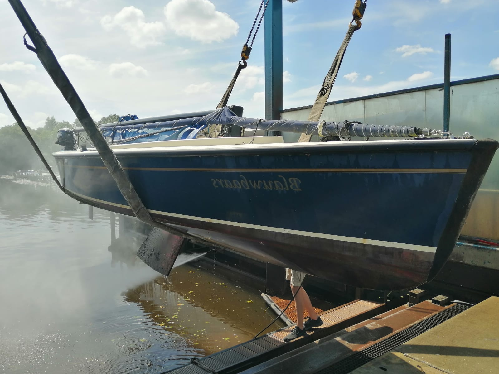Valk Blauwbaars zeilboot – Mercury 3,5 PK